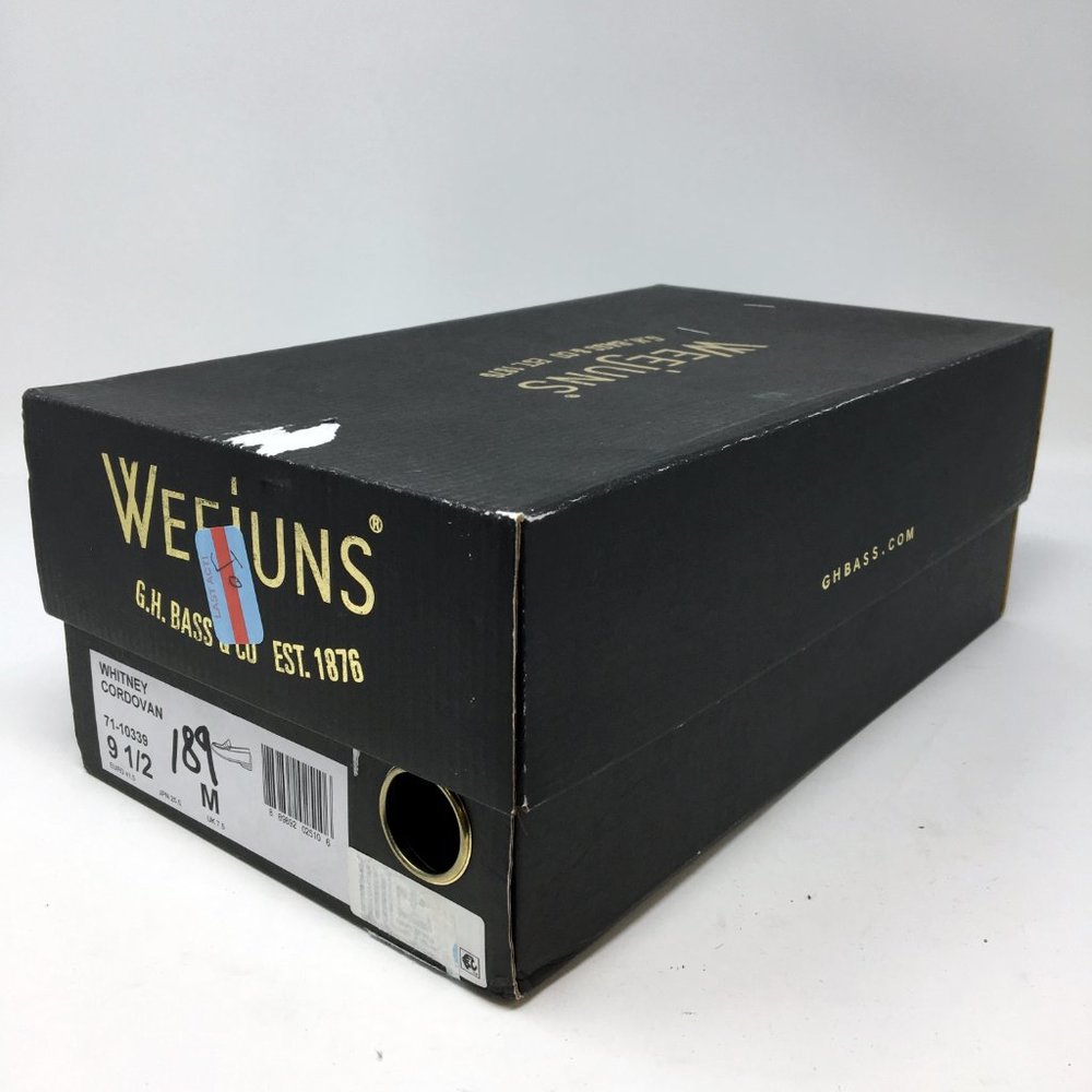 Bass Weejuns Men Whitney Cordovan Penny Loafer 9.5 - Picture 13 of 13